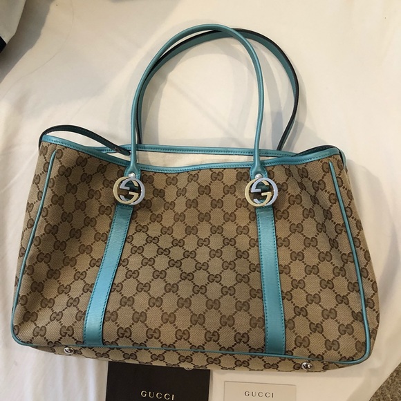 100% Authentic Gucci Purse Classic Monogram - Picture 2 of 5